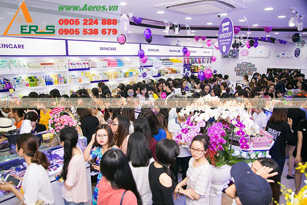 Hình ảnh sau khi thi công đưa vào hoạt động của NUTY Cosmetic