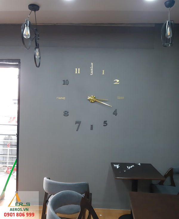 Thiết kế quán cafe nhỏ giá rẻ của anh Trung tại Tân Phú - cafe Bé Mập