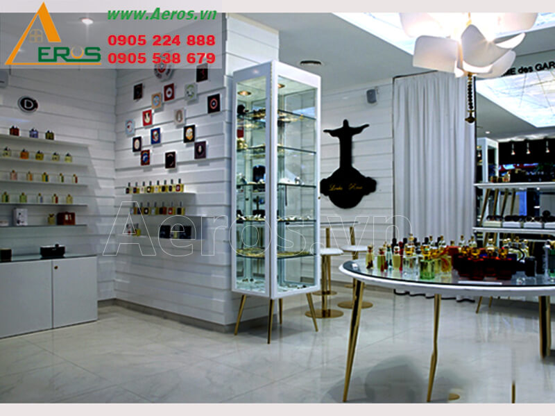 Hình ảnh mẫu thiết kế cửa hàng, shop, showroom nước hoa đẹp