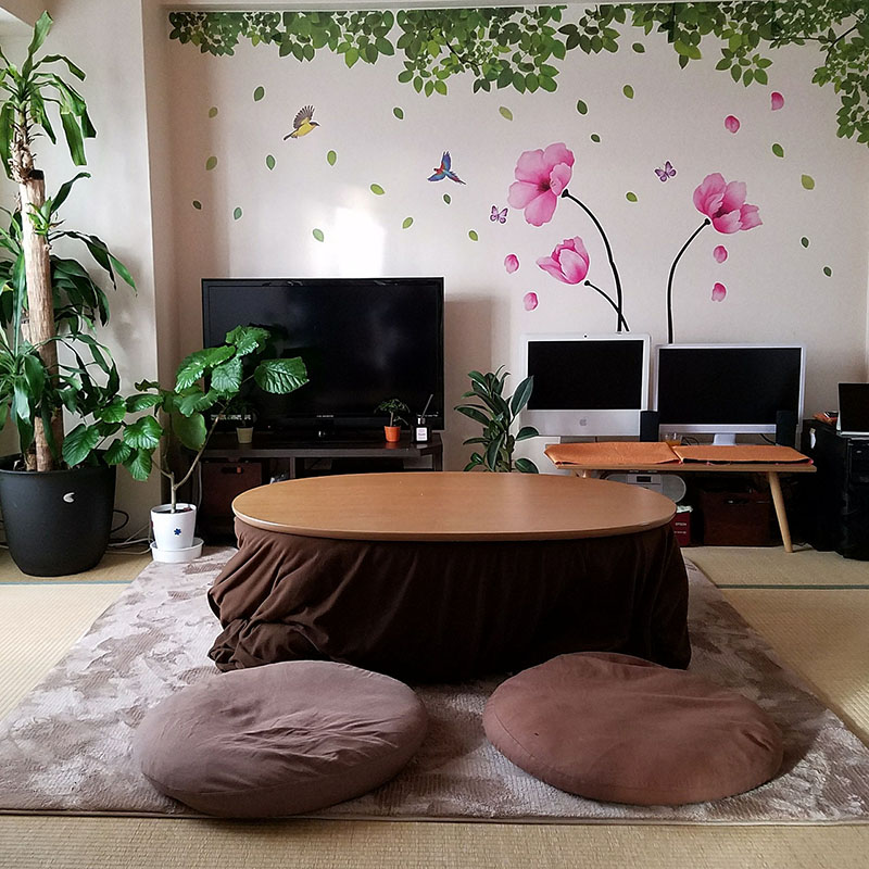 phòng khách kiểu nhật