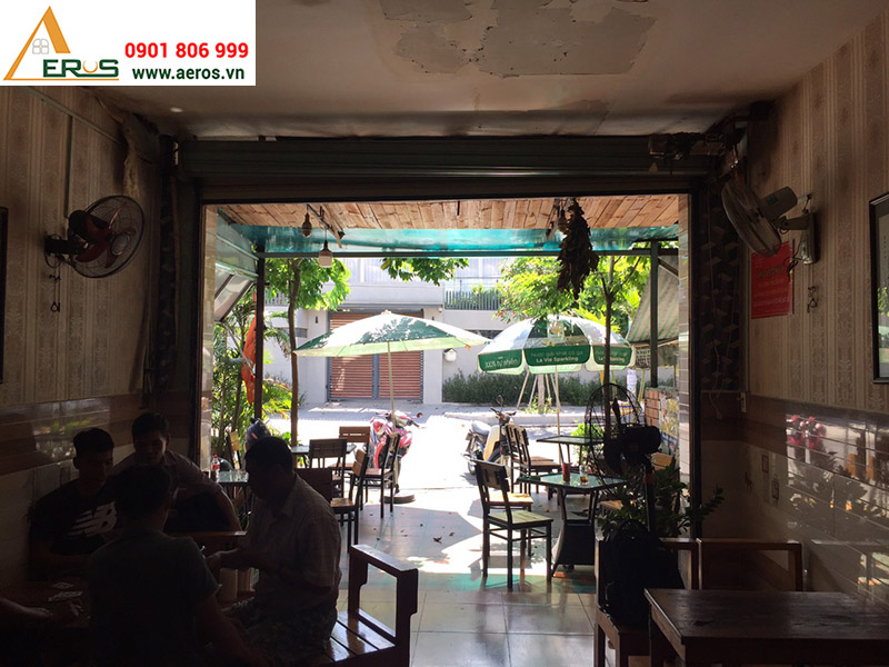 hiện trạng quán cà phê Góc Phố quận Tân Phú