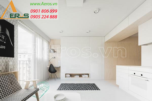 Thiết kế nội thất chung cư Carina Plaxa 80m2 - căn hộ anh Kiệt