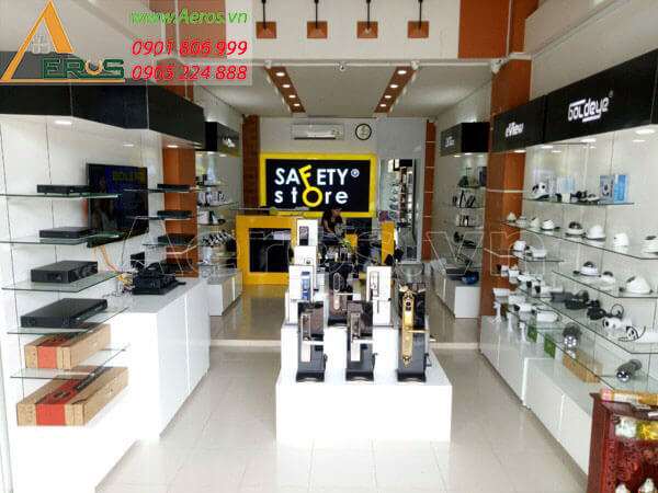 thiết kế cửa hàng camera