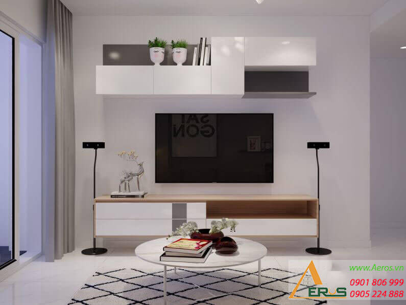 Thiết kế thi công nội thất căn hộ anh Toàn tại chung cư Dreamhome Gò Vấp1