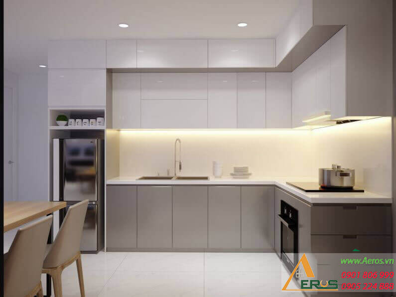 Thiết kế thi công nội thất căn hộ anh Toàn tại chung cư Dreamhome Gò Vấp1