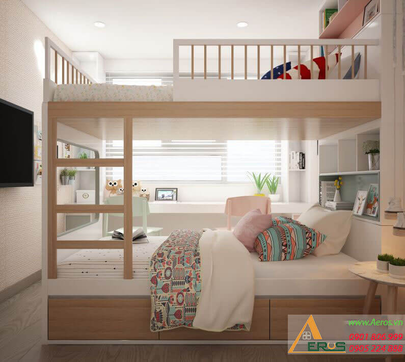 Thiết kế thi công nội thất căn hộ anh Toàn tại chung cư Dreamhome Gò Vấp1