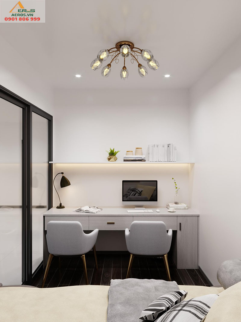 Thiết kế thi công nội thất căn hộ chung cư Hà Đô của chị Bích tại quận 10, TP.HCM