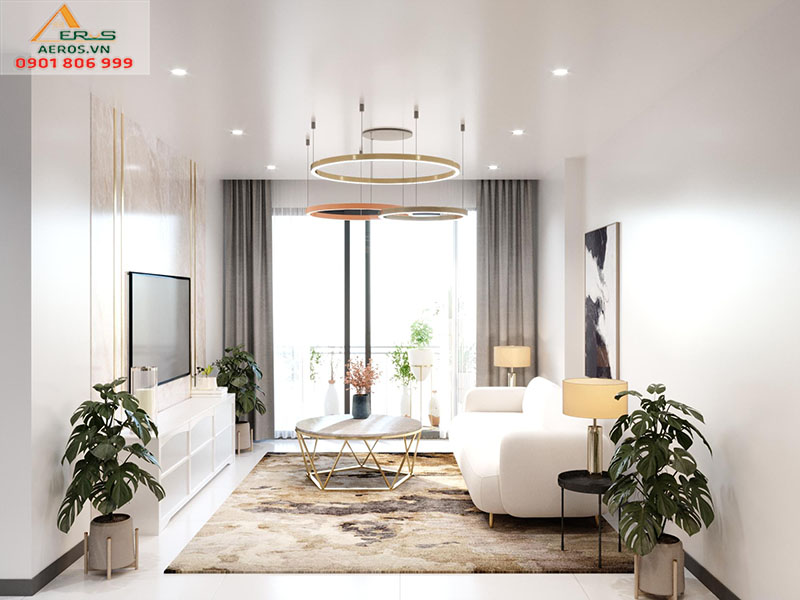 Thiết kế thi công nội thất căn hộ chung cư Hà Đô của chị Bích tại quận 10, TP.HCM