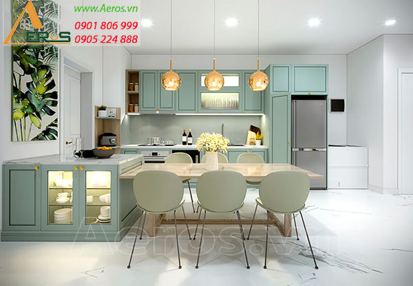 Thiết kế nội thất căn hộ chung cư 80m2 Bình Khánh quận 2 tphcm