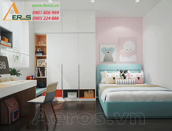 Thiết kế nội thất căn hộ chung cư 80m2 Bình Khánh quận 2 tphcm