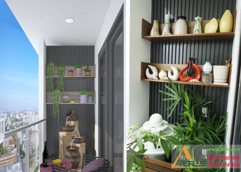 Thiết kế thi công nội thất căn hộ chị Nhi tại chung cư Hà Đô Centroda Garden