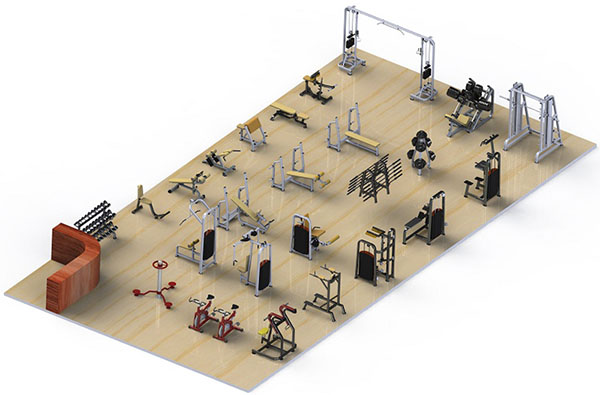 Dịch vụ thiết kế phòng tập Gym | Thi công trọn gói TP.HCM