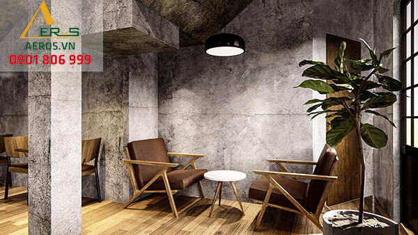 Thiết kế quán cà phê không gian nho cake coffee của anh Duy tại quận Tân Bình