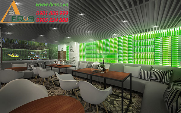 Thiết kế quán cafe hiện đại của anh Quốc - Cafe Chappi quận Tân Phú