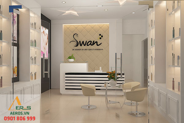 Thiết kế spa giá rẻ của chị Dung tại Tân Bình - Swan spa
