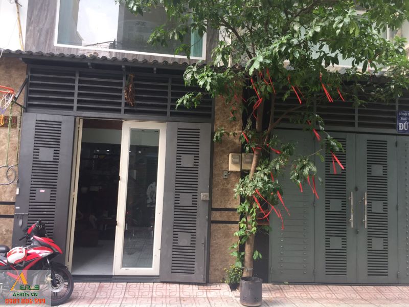 Hiện trạng dự án thiết kế - thi công quán cafe của anh Sơn tại Gò Vấp