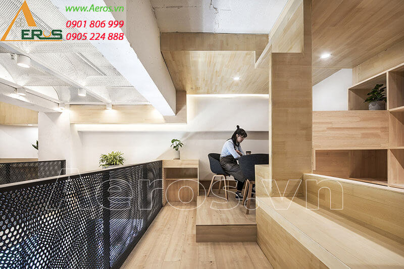 Hình ảnh thiết kế thi công nội thất quán cafe anh Tuấn, quận Tân Bình, TPHCM