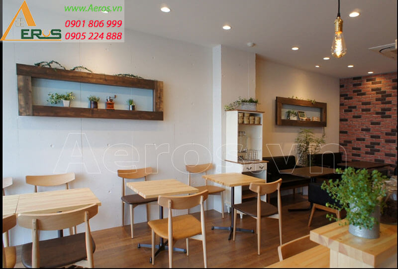Hình ảnh thiết kế nội thất quán cafe Calm ở quận Gò Vấp, TPHCM