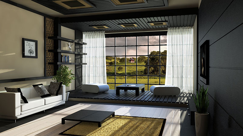 20+ Mẫu phòng khách kiểu Nhật với thiết kế đơn giản, tinh tế nhất