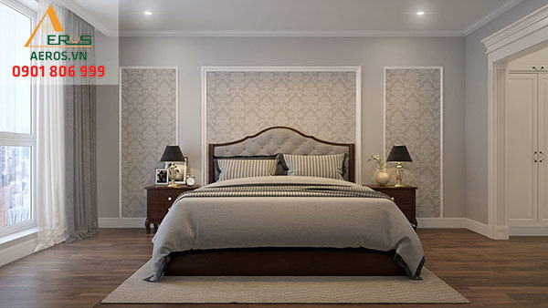 Phòng ngủ phong cách tân cổ điển - hiện đại và sang trọng trong từng đường nét