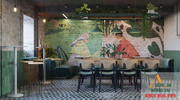 Thiết kế quán cafe trọn gói của anh Minh tại quận Phú Nhuận