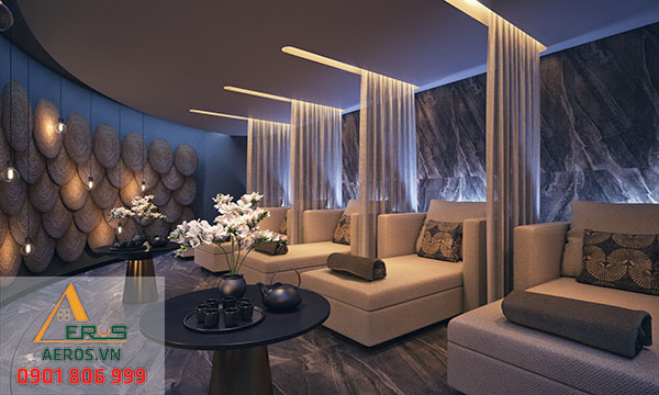Thiết kế Spa chuyên nghiệp và tối ưu không gian của Chị Hương quận Phú Nhuận
