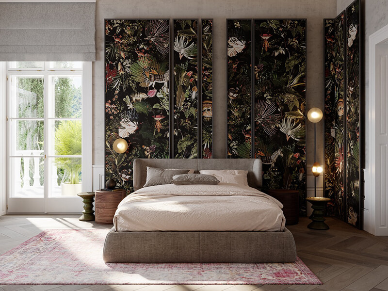 55 Ý tưởng trang trí tường phòng ngủ đẹp dành cho những người trẻ hiện đại